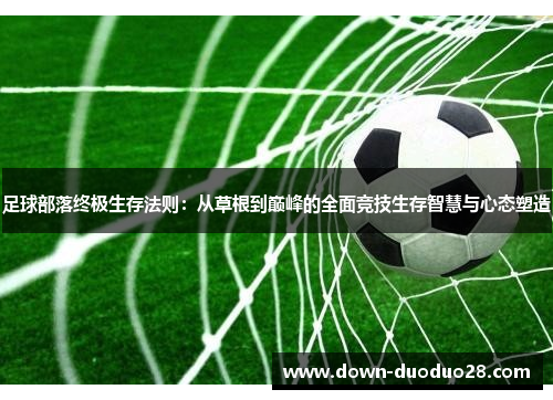 足球部落终极生存法则:从草根到巅峰的全面竞技生存智慧与心态塑造 足球部落终极生存法则:从草根到巅峰的全面竞技生存智慧与心态塑造